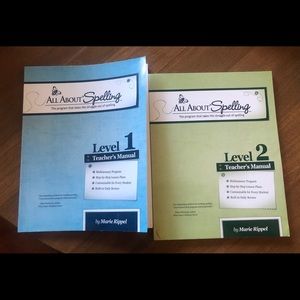 All About Spelling Phonics Books Teacher’s Guides